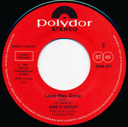 Anie* : Tell Me That You Love Me (7", Single)