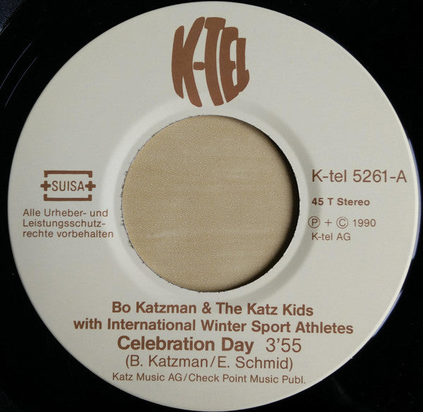 Bo Katzman & The Katz Kids With Unknown Artist : Celebration Day (7", Single)