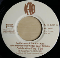 Bo Katzman & The Katz Kids With Unknown Artist : Celebration Day (7", Single)