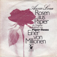 Anna-Lena* : Rosen Aus Papier (Paper-Roses) (7", Single)