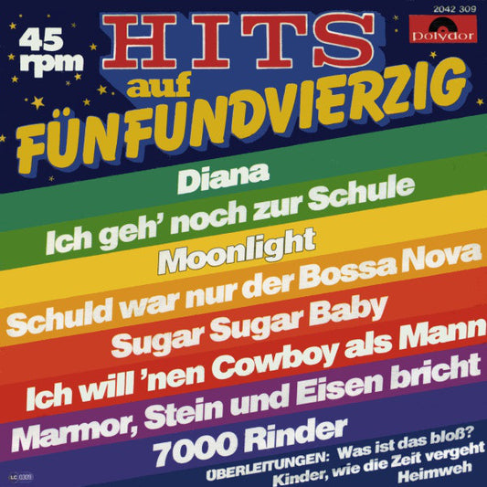 Hits auf Fünfundvierzig : Schön War Die Zeit (7", RE)