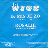 The Wigs : Ik Mis Je Zo (7", Single)