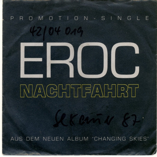Eroc : Nachtfahrt (7", Single, Promo)