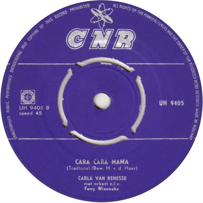 Carla Van Renesse : Het Dorp Van St. Bernadette  (7", Single)