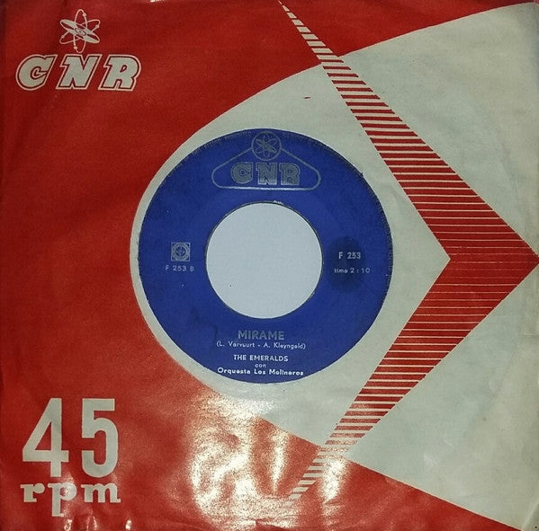 De Emeralds con Orquesta Los Molineros : Ricardo (7", Single, Lar)