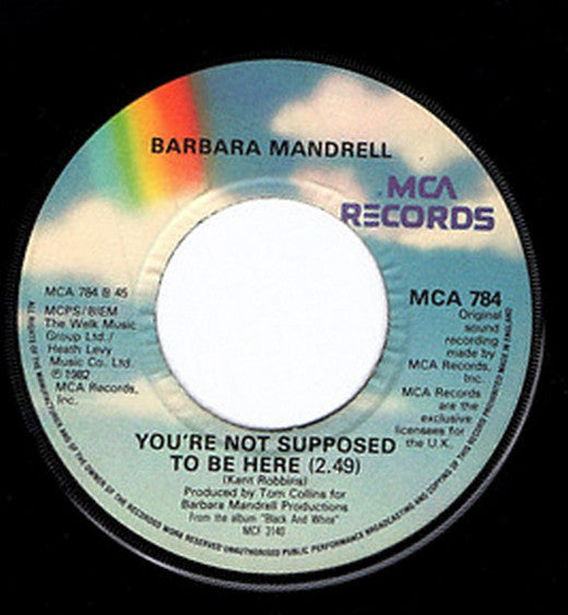 Barbara Mandrell : Operator, Long Distance Please / You're Not Supposed To Be Here (7", Single)