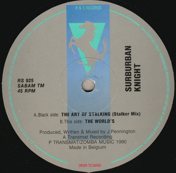 Surburban Knight* : The Art Of Stalking (12")