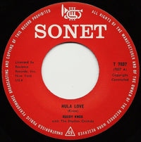 Buddy Knox With The Rhythm Orchids : Hula Love / Devil Woman (7", Single, Mono)