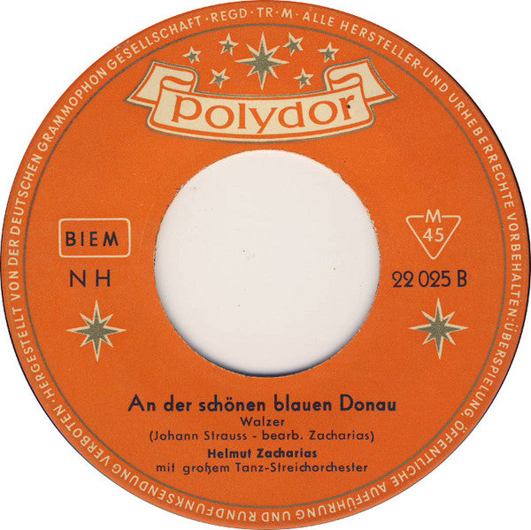 Helmut Zacharias Mit Seiner Tanz-Besetzung : Dorfschwalben Aus Österreich (7", Single, Mono)