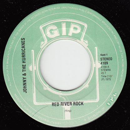 Johnny And The Hurricanes : Red River Rock (7", Single, RE)