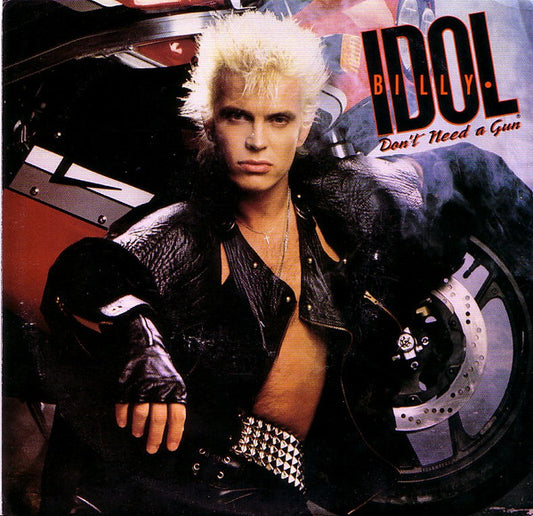 Billy Idol : Don't Need A Gun (7", Promo)