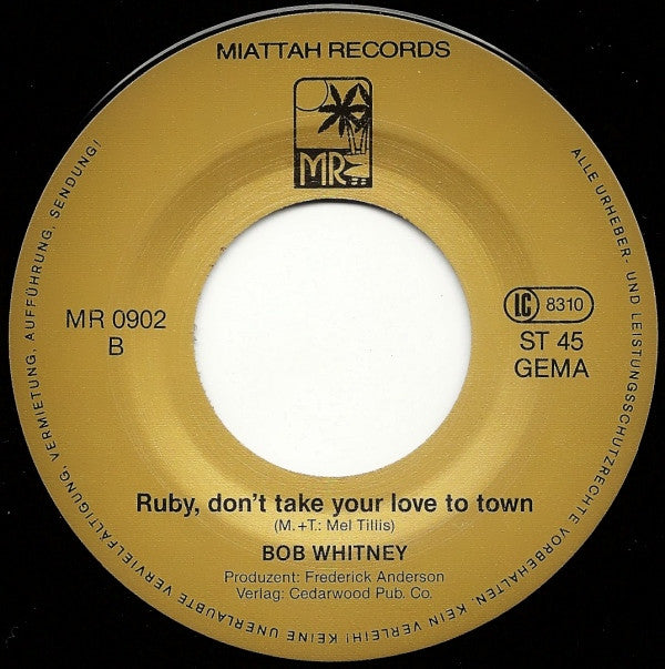 Bob Whitney (5) : Trucker Rendezvous (7")