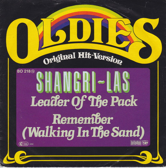 The Shangri-Las : Leader Of The Pack (7", Single, RE)