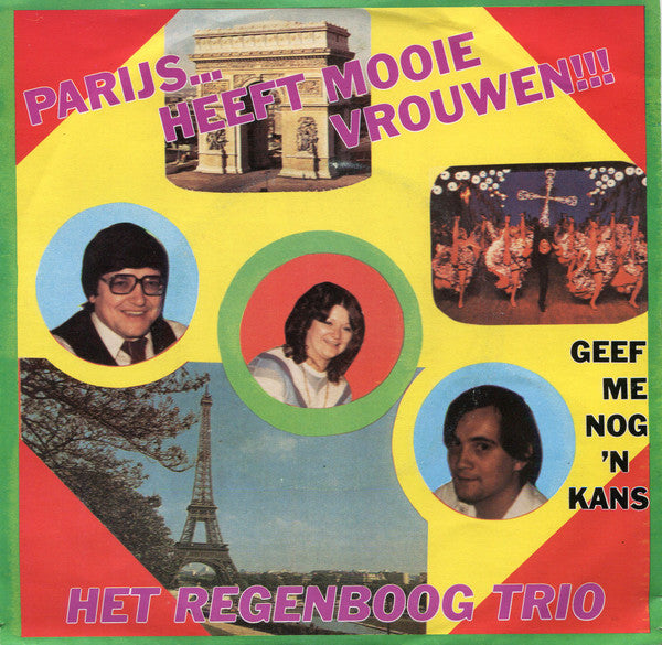 Het Regenboogtrio : Parijs... Heeft Mooie Vrouwen (7", Single)