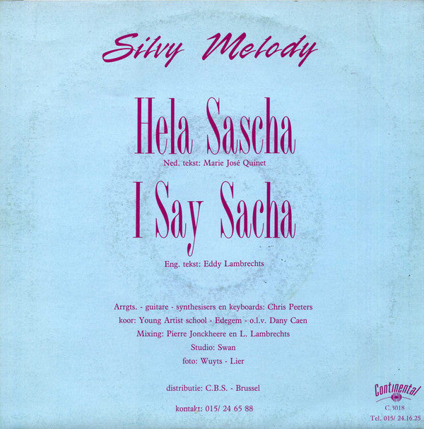 Silvy Melody : Hela Sascha (7", Single)