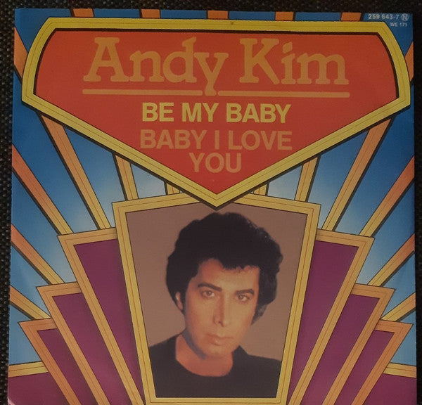 Andy Kim : Be My Baby (7", Single, RE)