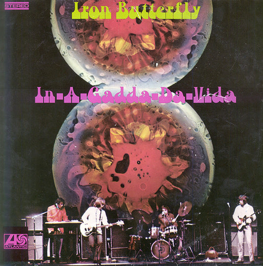 Iron Butterfly : In-A-Gadda-Da-Vida (LP, Album, RE)
