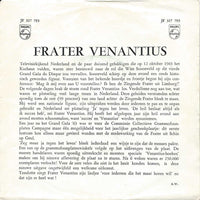 Wim Sonneveld : Frater Venantius (7", RE, Red)