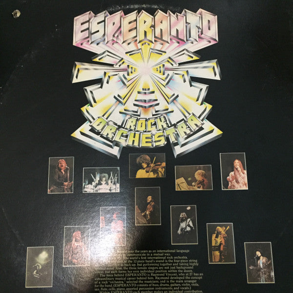 Esperanto (5) : Esperanto Rock Orchestra (LP, Album, Promo)
