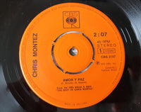 Chris Montez : Amor Y Paz  (7", Single, 4-P)
