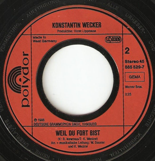 Konstantin Wecker : Bayernpower (7", Single)