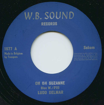 Ludo Delmar / Sint Jobse Accordeonistenclub : Oh, Oh Suzanne / Marsch Der Accordeonisten (7", Single, Spl)