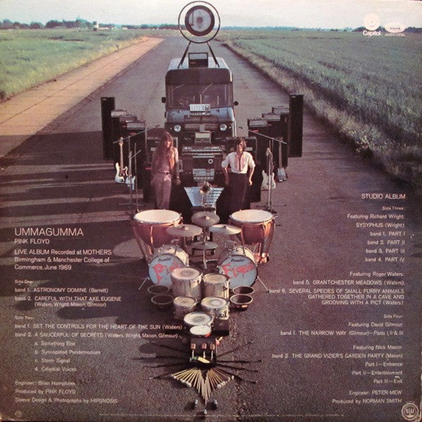 Pink Floyd : Ummagumma (2xLP, Album, RE, Win)