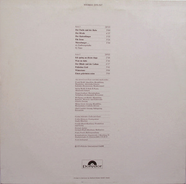 Ougenweide : All Die Weil Ich Mag (LP, Album)