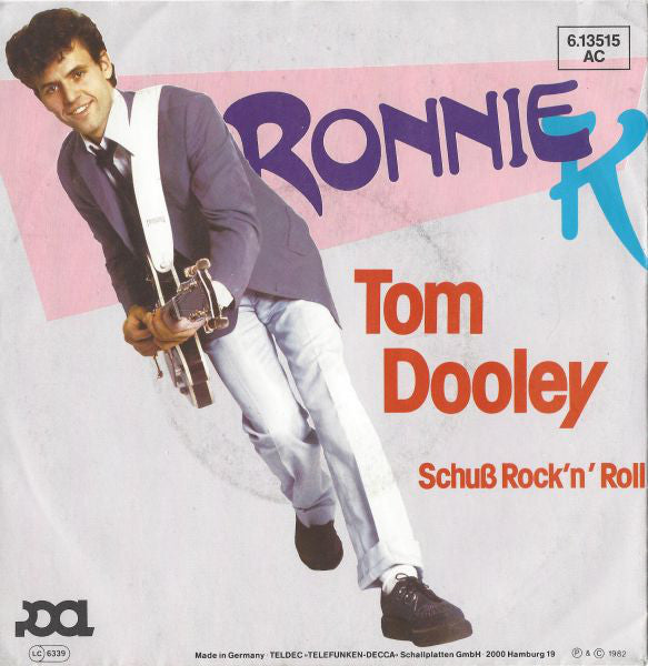 Ronnie K : Tom Dooley (7", Single)