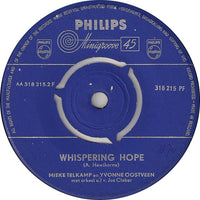 Mieke Telkamp : Home Sweet Home / Whispering hope (7", Single)