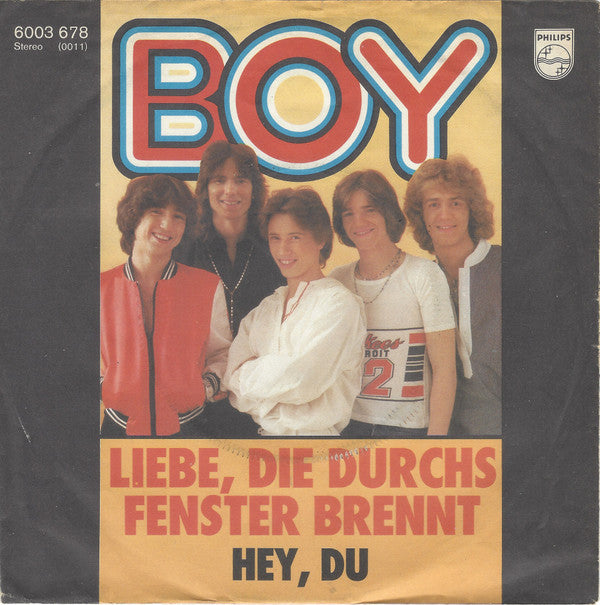 Boy (20) : Liebe, Die Durchs Fenster brennt (7", Single)