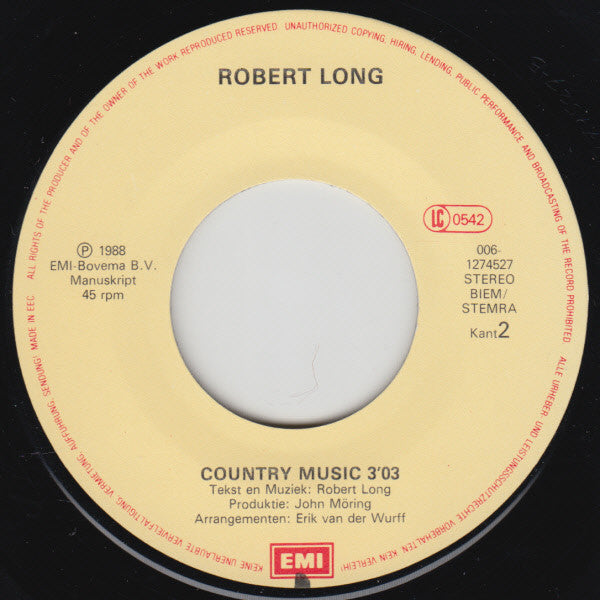 Robert Long : Ai Lof Joe So (7", Single)