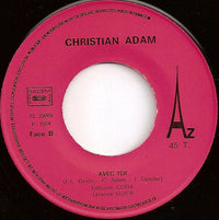 Christian Adam : Tu Sais Si Bien Dire Je T'aime (7", Single)