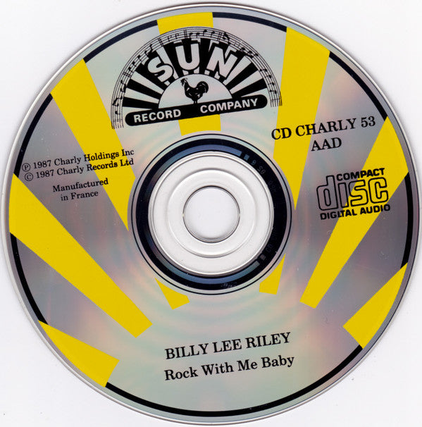 Billy Lee Riley : Rock With Me Baby (CD, Comp)