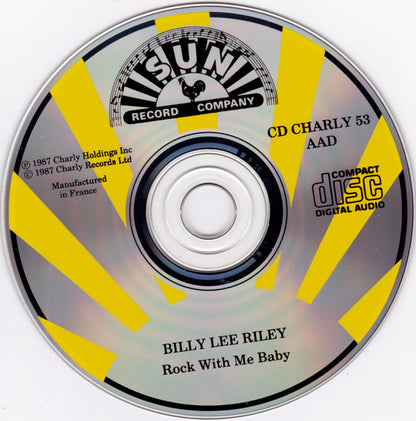 Billy Lee Riley : Rock With Me Baby (CD, Comp)
