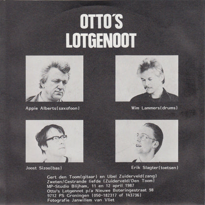 Otto's Lotgenoot : Zweten / Gestrande Liefde (7", Single)