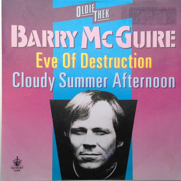 Barry McGuire : Eve Of Destruction / Cloudy Summer Afternoon (7", Single, RE)