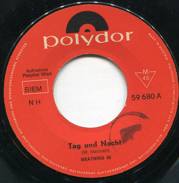 The Beatniks (6) : Tag Und Nacht (7", Single, Mono)