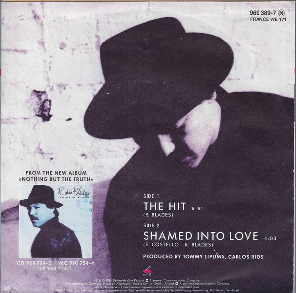 Ruben Blades : The Hit (7", Single, PR-)
