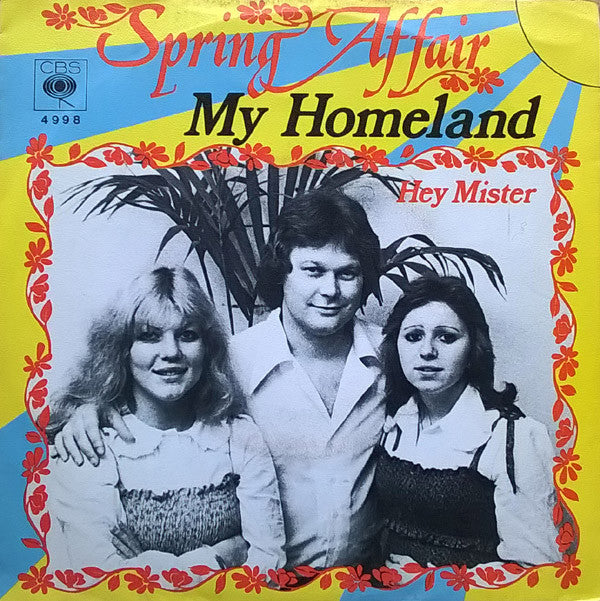 Spring Affair : My Homeland (7", Single)