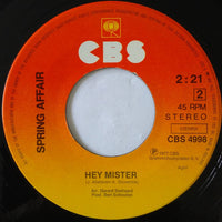 Spring Affair : My Homeland (7", Single)