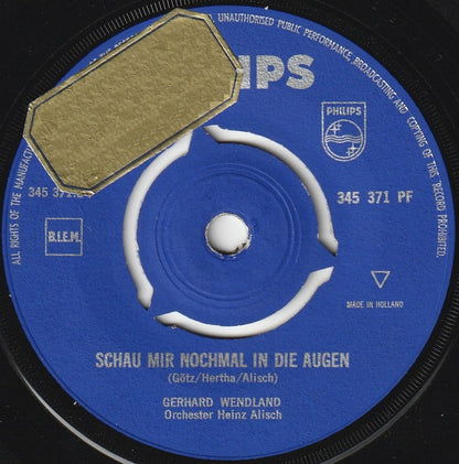 Gerhard Wendland : Schläfst Du Schon? (7", Single, Mono)