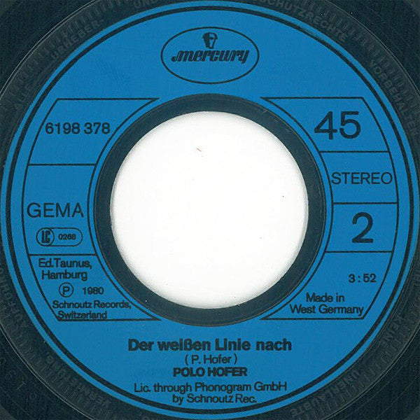 Polo Hofer : Polo's Radio Song (7", Single)