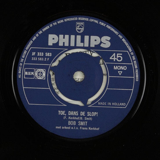 Bob Smit En Het Duke City Sextet : Ik Mis Je / Toe Dans De Slop! (7", Single, Mono)