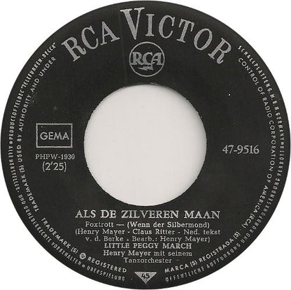 Peggy March : Speel Niet Met Mijn Liefde (7", Single)