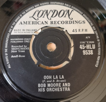 Bob Moore And His Orchestra : Ooh La La / Auf Wiedersehen Marlene (7", Single)