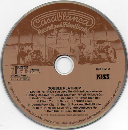 Kiss : Double Platinum (CD, Comp, RE, RM)