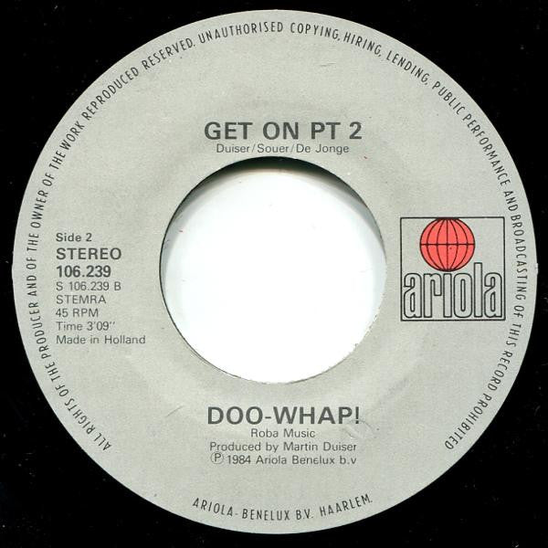 Doo Whap! : Get On (7", Single)