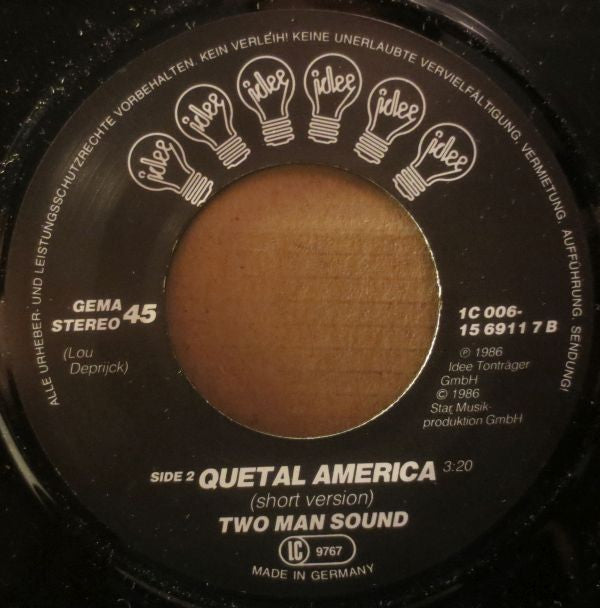 Two Man Sound : Disco Samba (7", Single)