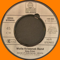 Wolle Kriwanek Band : Easy Rider (7", Single)